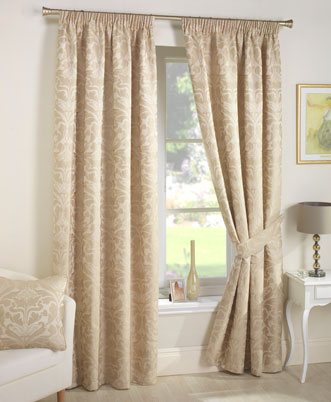  How to make curtains like this - Pic of ready made curtains at Terry's fabrics