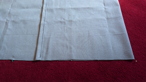 Step 8 of our Curtain making guide - Adding Curtain tape