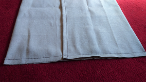 Envelope Cushion Cover stitching it up